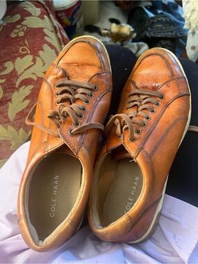 Cole Haan Men's Tan Leather Oxford